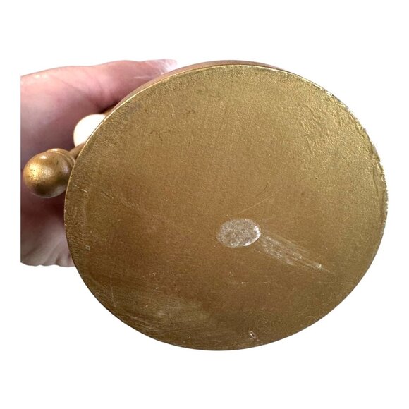 Wooden King Nutcracker Figurine Toy Soldier Red & Gold Accent 6" Holiday Display - Picture 3 of 8